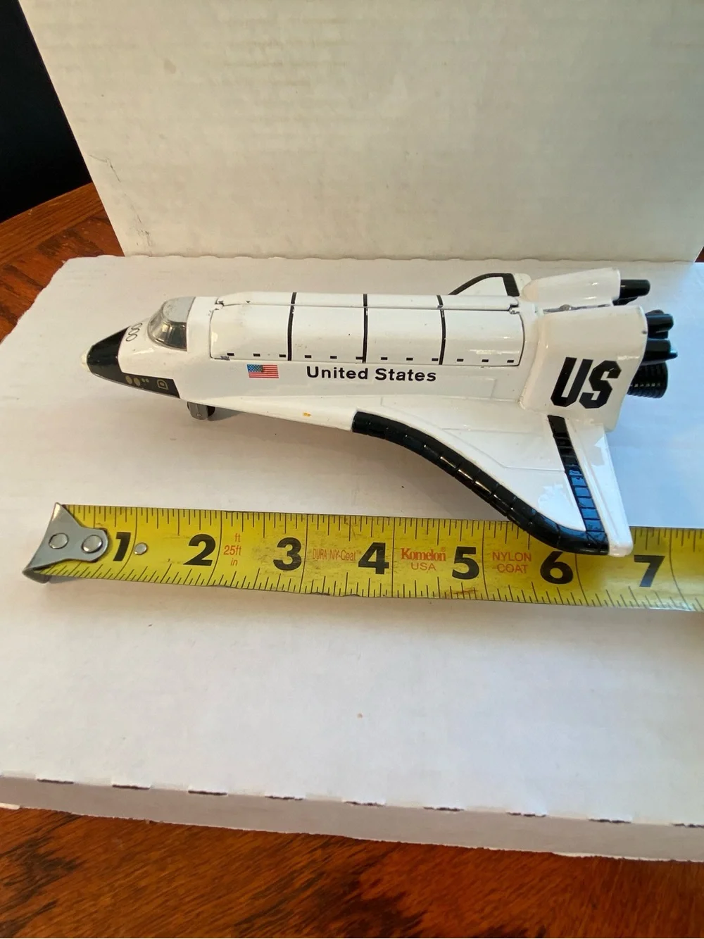 Vintage White Space Shuttle Toy - Kids Toys